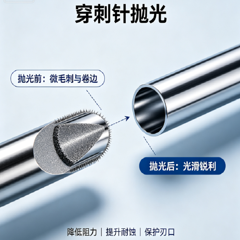 上海别被光亮的外表骗了！穿刺针抛光到底在抛什么？